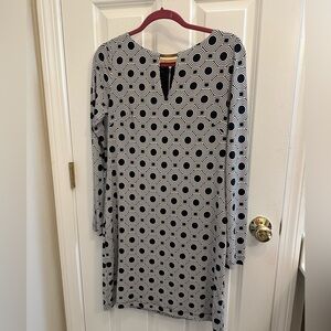Vince Camino geometric cocktail dress
